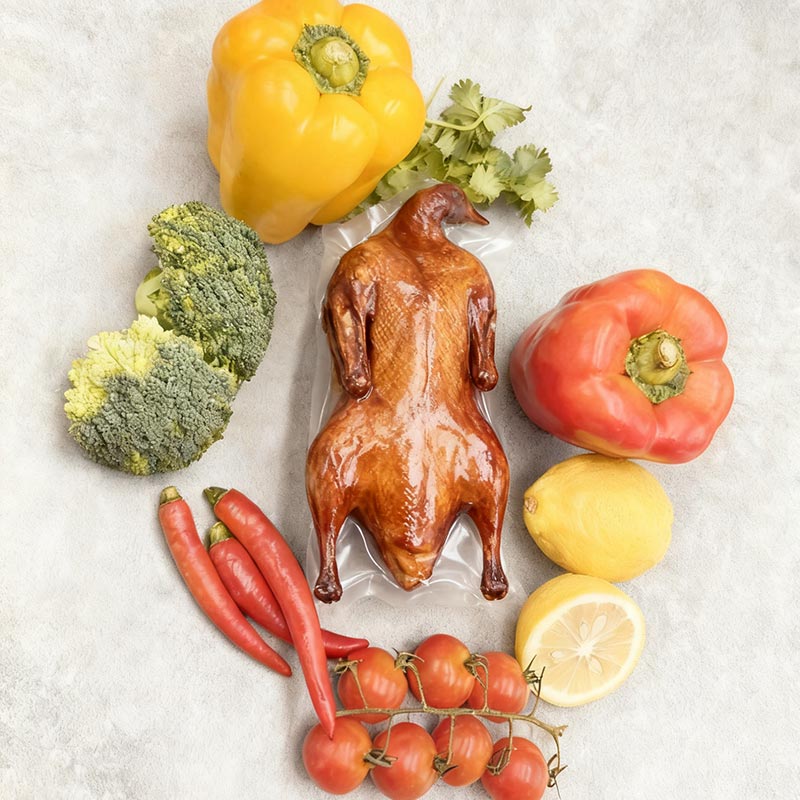 Ready-to-Eat Food Packaging PVDC Vacuum Shrink Bag